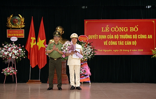 Thái Nguyên: Bổ nhiệm Đại tá Bùi Đức Hải giữ chức Giám đốc công an tỉnh