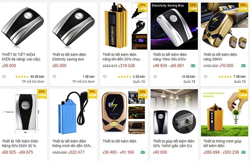Khuyến cáo người tiêu dùng về giao dịch mua bán các thiết bị tiết kiệm điện