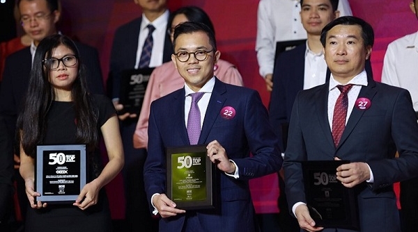 VPBank liên tiếp được vinh danh trong “Top 50” công ty kinh doanh hiệu quả và niêm yết tốt nhất Việt Nam