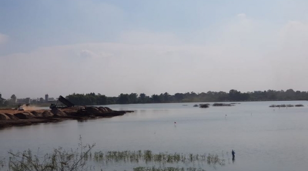 Hạ tầng là đầm nước mênh mông dự án TMS Đầm Cói vẫn được rao bán đất nền rầm rộ