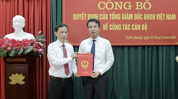 Tuyên Quang: Bổ nhiệm Giám đốc BHXH tỉnh