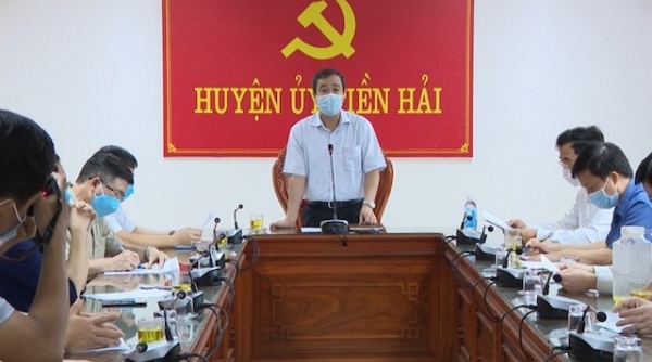 Phong tỏa một khu dân cư liên quan đến bệnh nhân 714 tại Tiền Hải, Thái Bình