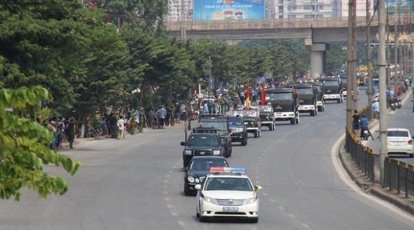 Hà Nội: Phân luồng giao thông phục vụ Lễ Quốc tang Tổng Bí thư Lê Khả Phiêu
