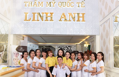 Thương hiệu Viện thẩm mỹ Quốc tế Linh Anh quảng cáo sai quy định