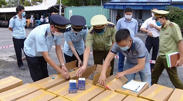 Hải Phòng: Bắt giữ hơn 1 triệu bao thuốc lá giả nhãn hiệu