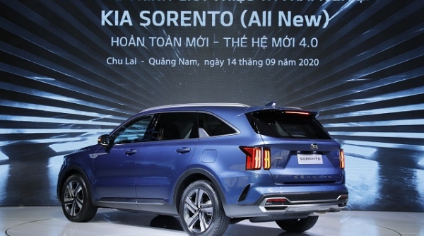 THACO giới thiệu xe Kia Sorento All New với thiết kế toàn diện mới