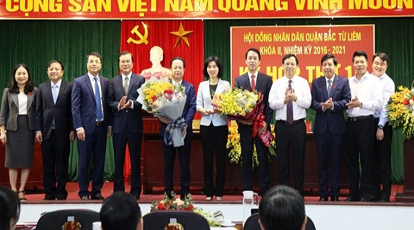 Ông Lưu Ngọc Hà được bầu làm Chủ tịch UBND quận Bắc Từ Liêm