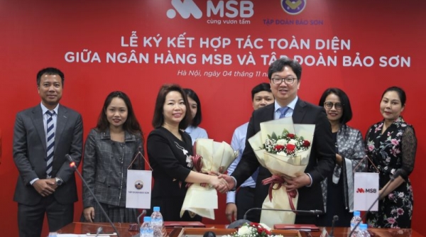 MSB và Tập đoàn Bảo Sơn ký kết hợp tác toàn diện