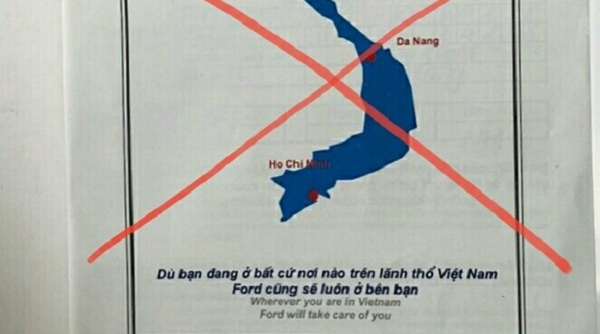 Cục Đăng kiểm yêu cầu Ford Việt Nam báo cáo việc in thiếu Trường Sa, Hoàng Sa trên bản đồ Việt Nam
