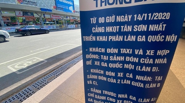 TP.HCM: Điều chỉnh giao thông khu vực sân bay Tân Sơn Nhất