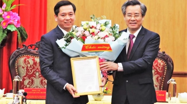 Ông Nguyễn Long Hải được điều động giữ chức vụ Phó Bí thư Tỉnh ủy Bắc Kạn