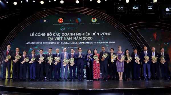 Vinamilk vững vàng vị trí dẫn đầu Top 100 doanh nghiệp bền vững Việt Nam năm 2020