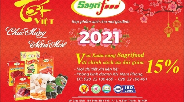 Sagrifood tung sản phẩm chào xuân Tân Sửu 2021