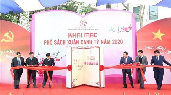 Hà Nội: Khai mạc phố sách Xuân Canh Tý 2020