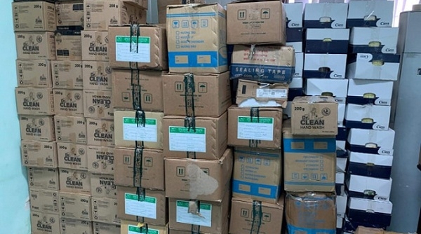 Hà Nội: Tịch thu hàng nghìn chiếc khẩu trang không rõ nguồn gốc