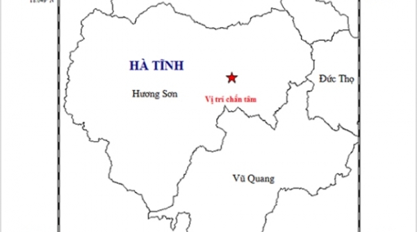 Huyện Hương Sơn (Hà Tĩnh): Động đất 2.7 độ richter, dư chấn rung lắc nhẹ
