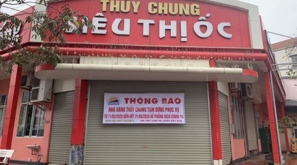 TP. Hạ Long (Quảng Ninh): Hàng loạt cửa hàng đóng cửa do dịch bệnh Covid-19