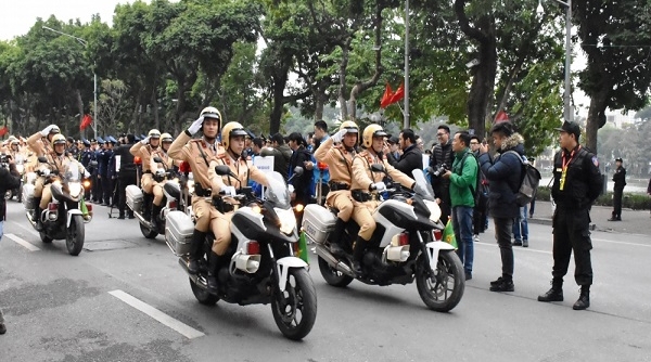 Hà Nội: Tổ chức lễ phát động ra quân năm An toàn giao thông 2021