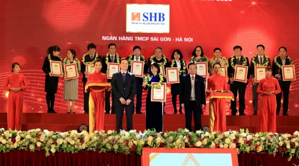 SHB được vinh danh Top 50 doanh nghiệp xuất sắc nhất Việt Nam