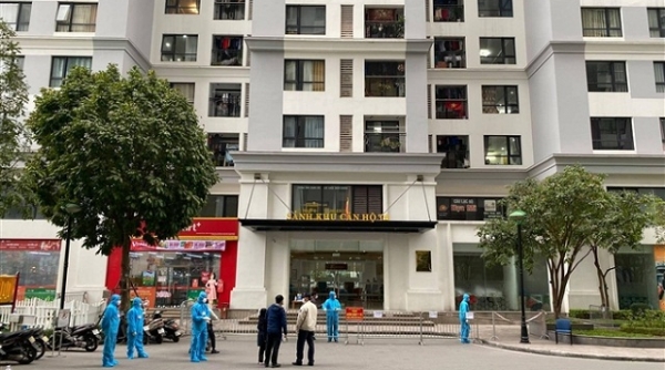 Phong tỏa một toà nhà ở khu đô thị Times City