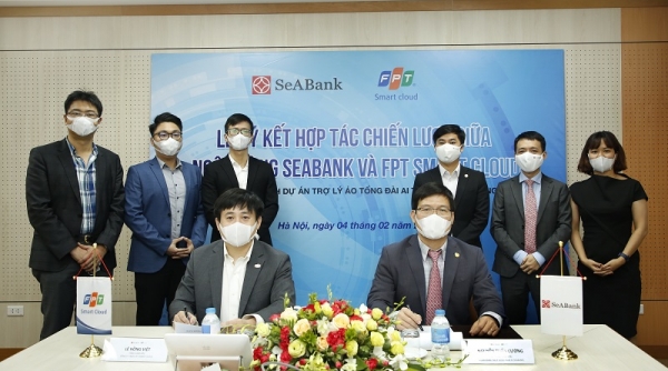 SeABank hợp tác chiến lược với FPT Smart Cloud ra mắt Trợ lý ảo tổng đài AI