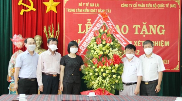 Gia Lai: Phó chủ tịch UBND tỉnh Nguyễn Thị Thanh Lịch thăm và chúc mừng các đơn vị y tế nhân Ngày Thầy thuốc Việt Nam