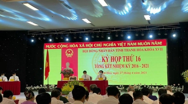 HĐND tỉnh Thanh Hóa khóa XVII tổng kết hoạt động nhiệm kỳ 2016-2021