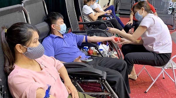 Phú Thọ: Ngày hội hiến máu tình nguyện "Giọt hồng đất Bưởi"
