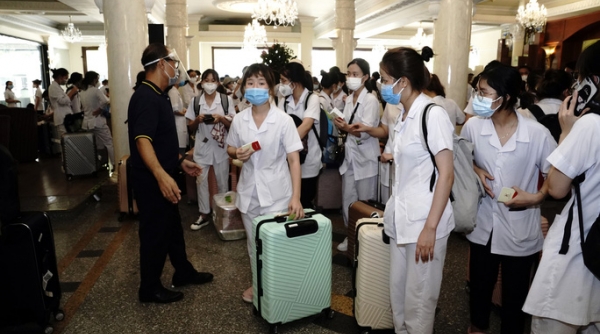 Tổng Công ty Du lịch Sài Gòn hỗ trợ phục vụ 1.050 nhân viên y tế tình nguyện từ miền Bắc vào tiếp sức chống dịch Covid-19