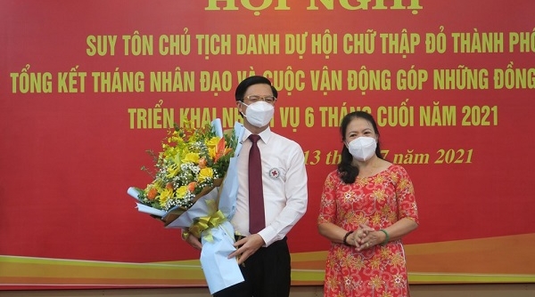 Hải Phòng: Ông Phạm Văn Lập được phân công làm Chủ tịch danh dự của Hội chữ thập đỏ thành phố