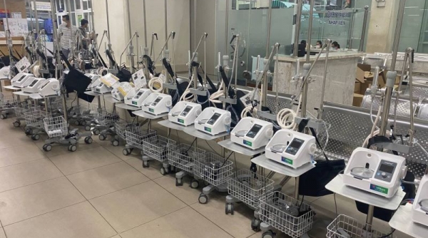 VPBank chi viện khẩn cấp thêm 1.000 máy thở oxy dòng cao cho “tâm dịch” phía Nam