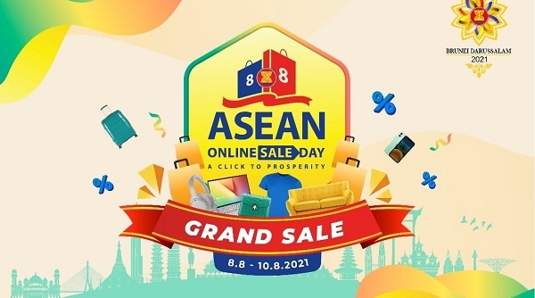 Ngày mua sắm trực tuyến lớn nhất ASEAN - ASEAN Online Sale Day 2021 diễn ra từ 0h00 ngày 8/8