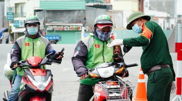 TP.Hồ Chí Minh: Tăng cường kiểm soát các nhóm đối tượng được phép lưu thông trong thời gian thực hiện giãn cách xã hội