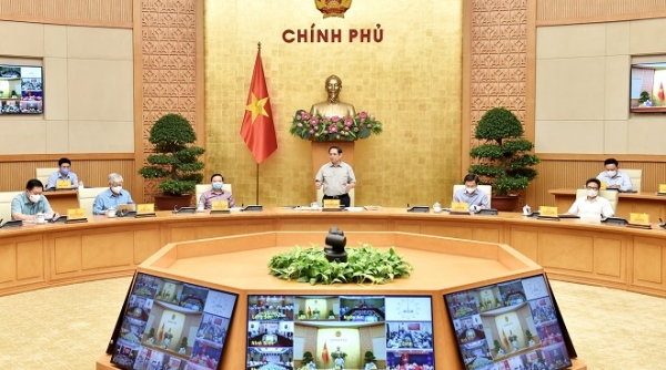 Thủ tướng Phạm Minh Chính chủ trì cuộc họp Ban Chỉ đạo Quốc gia phòng, chống dịch COVID-19