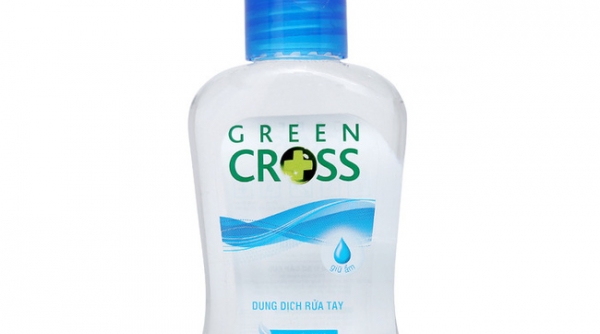 Đình chỉ lưu hành và thu hồi dung dịch rửa tay Green Cross loại 100ml