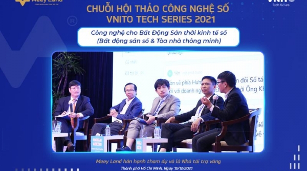 Meey Land “Nam tiến” dự VNITO Tech Series - Chuỗi hội thảo công nghệ số 2021