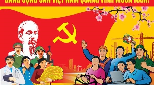 Với Đảng, mùa xuân!