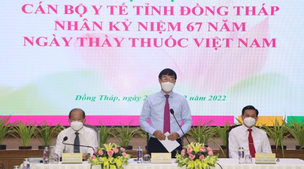 Đồng Tháp họp mặt kỷ niệm 67 năm Ngày Thầy thuốc Việt Nam