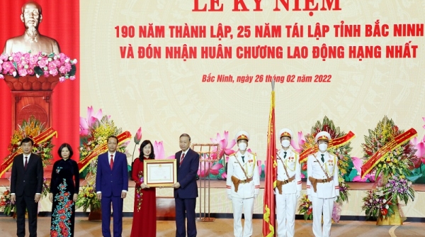 Bắc Ninh kỷ niệm 190 năm thành lập, 25 năm tái lập tỉnh và đón nhận Huân chương Lao động hạng Nhất