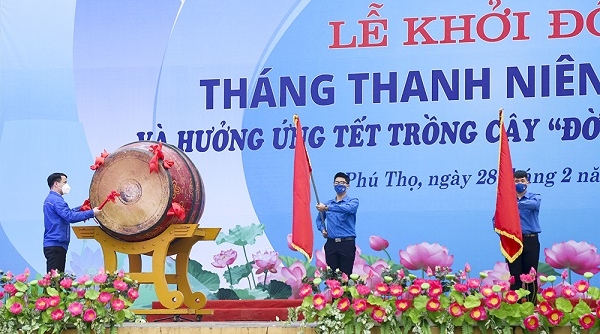 Tuổi trẻ Phú Thọ và Khối Doanh nghiệp Trung ương khởi động Tháng Thanh niên năm 2022