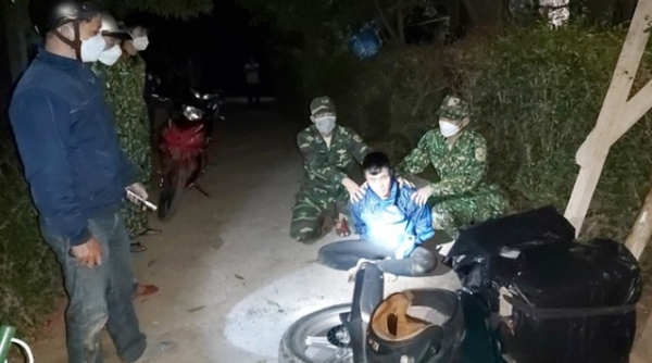 Bộ đội Biên phòng Quảng Trị bắt vụ vận chuyển 55 kg pháo lậu