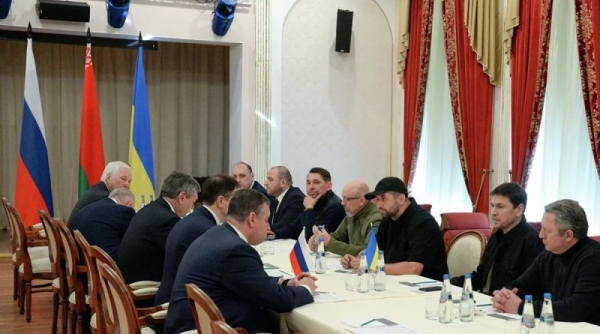 Vòng đàm phán thứ ba Nga-Ukraine bắt đầu vào 21h, giờ Việt Nam, ngày 07/03