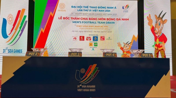 U23 Việt Nam cùng bảng Indonesia ở SEA Game 31