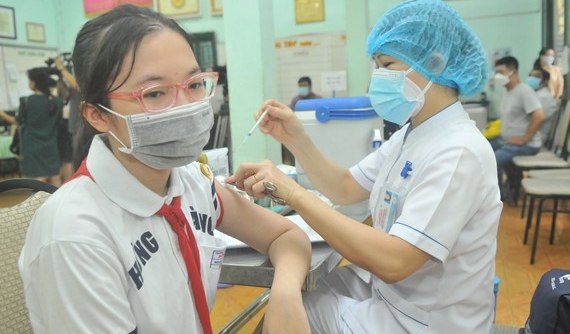 TP. Hồ Chí Minh chính thức tiêm vaccine phòng Covid-19 cho trẻ từ 05 đến dưới 12 tuổi
