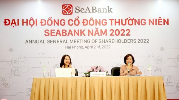 SeABank tổ chức thành công ĐHĐCĐ năm 2022: Thông qua tăng vốn điều lệ lên 22.690 tỷ đồng và 4.866,6 tỷ đồng lợi nhuận