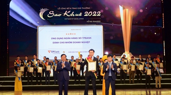 TPBank Biz - Ứng dụng cho Khách hàng Doanh nghiệp của TPBank nhận đánh giá 5 sao trong Sao Khuê 2022