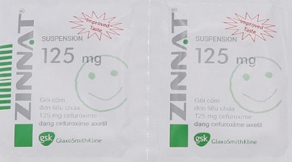 Thu hồi các lô thuốc Cốm pha hỗn dịch uống Zinnat Suspension 125mg