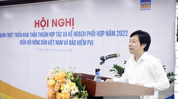 Hội Nông dân Việt Nam và Bảo hiểm PVI triển khai thỏa thuận hợp tác