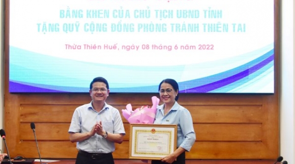 Quỹ phòng chống thiên tai tặng tỉnh Thừa Thiên Huế 11 trạm đo mưa tự động, 2 bể bơi trị giá 2,1 tỷ đồng