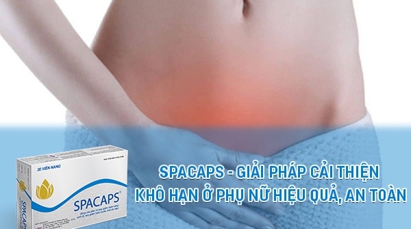 Giải pháp cải thiện khô hạn ở phụ nữ hiệu quả, an toàn bằng Spacaps